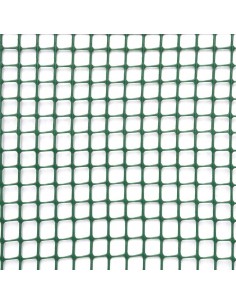 RETE QUADRATA MAGLIA 10 MM VERDE  VENDITA A TAGLIO