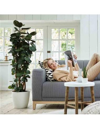 VASO CON RUOTE BRUSSELS BIANCO - ELHO