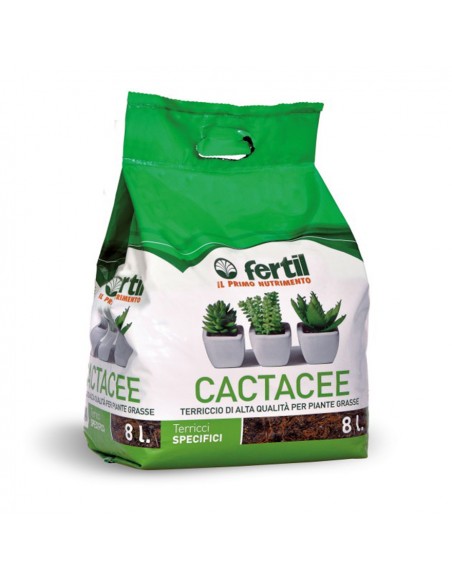 TERRICCIO BALLETTA CACTACEE  LT. 8 per piante grasse