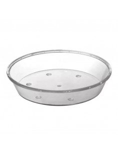 SOTTOVASO IRIS INDOOR COLORE TRASPARENTE - VECA