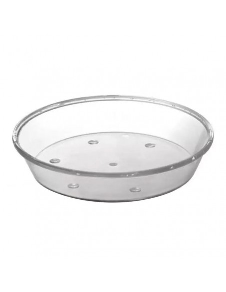 SOTTOVASO IRIS INDOOR COLORE TRASPARENTE - VECA