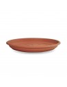 SOTTOVASO TONDO NAXOS COLORE TERRACOTTA - VECA