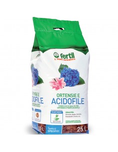 TERRICCIO ORTENSIE E ACIDOFILE IN BALLETTA COMPRESSA LT25
