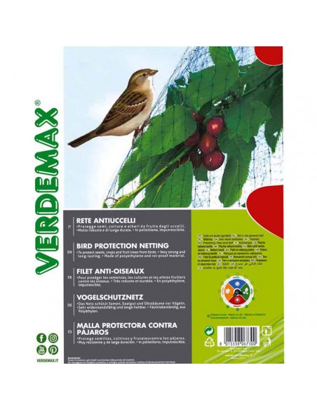 RETE ANTIUCCELLI 4x6 METRI CONFEZIONE SINGOLA