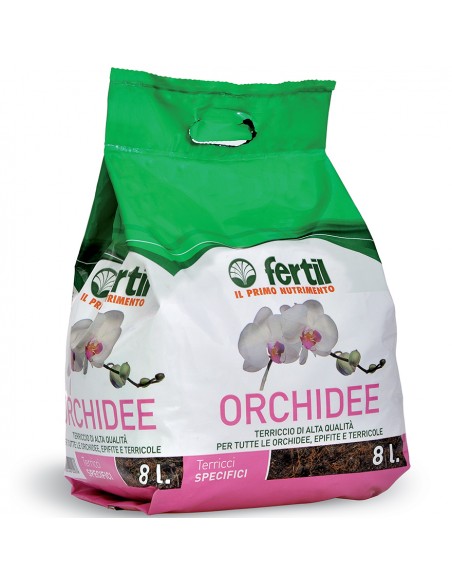 TERRICCIO BARK 8 LITRI  specifico per tutte le orchidee