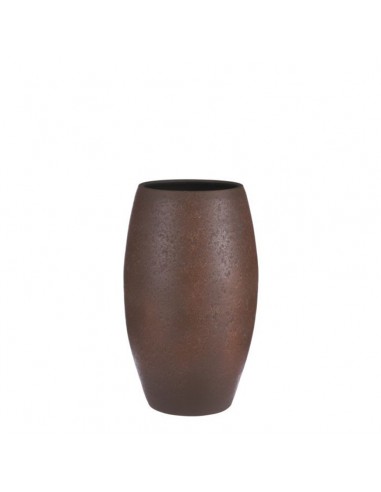 COPRIVASO LESTER VASE RUST STONE - H50XD30CM