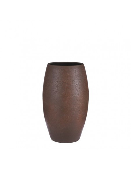 COPRIVASO LESTER VASE RUST STONE - H50XD30CM