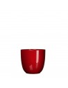 COPRIVASO CERAMICA TUSCA RED - H13XD13,5CM