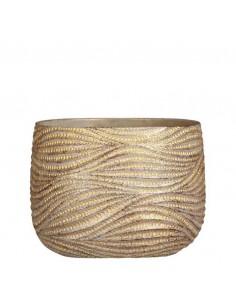 COPRIVASO HENDRICK GOLD - L28XW16XH21CM