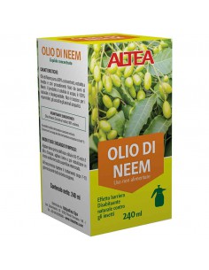 INSETTICIDA NATURALE ALTEA OLIO DI NEEM 240 ML