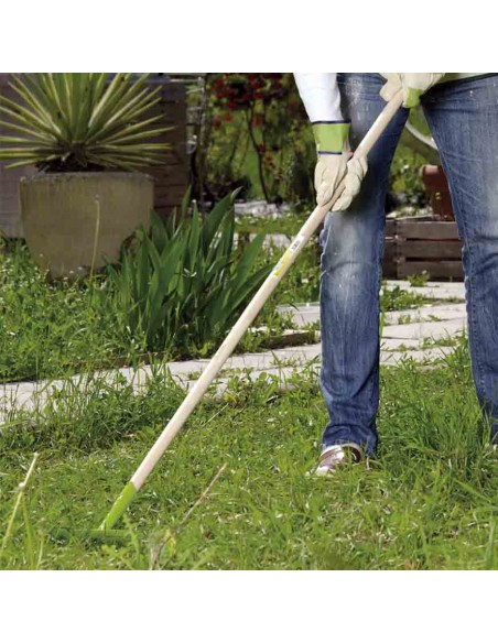 RASTRELLO 14 DENTI - MANICO 130 CM VERDEMAX