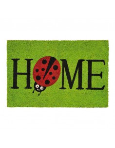 ZERBINO VERDE CON COCCINELLA DIMENSIONI 40X60 CM