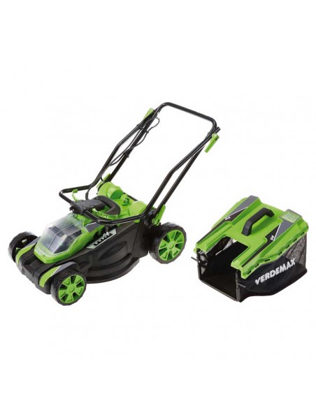 TAGLIAERBA A BATTERIA RS20 VERDE E NERO VERDEMAX