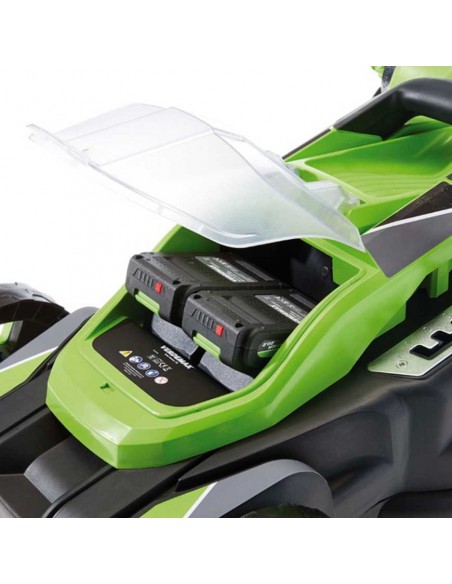TAGLIAERBA A BATTERIA RS20 VERDE E NERO VERDEMAX