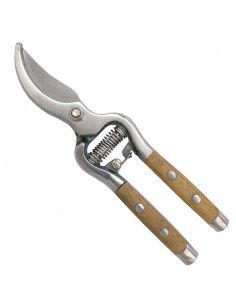 FORBICE PER POTARE CON MANICO IN LEGNO 20,5 CM