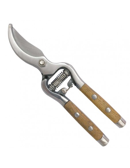 FORBICE PER POTARE CON MANICO IN LEGNO 20,5 CM