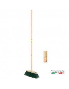 SCOPA IN ESPANSO CON MANICO VERDEMAX