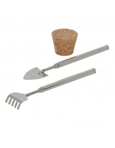 SET ECOSISTEMA TERRARIUM IN  VETRO 15LT+2 ATTREZZI 2