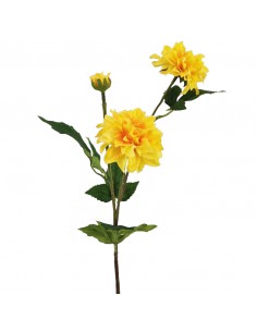 DALIA SPRAY YL artificiale fiore stelo 64 cm