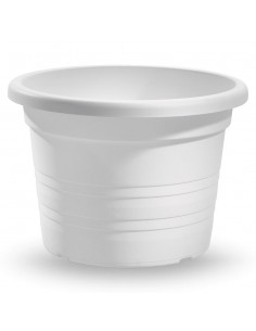 VASO CILINDRO ANTRACITE VECA - COLORE BIANCO
