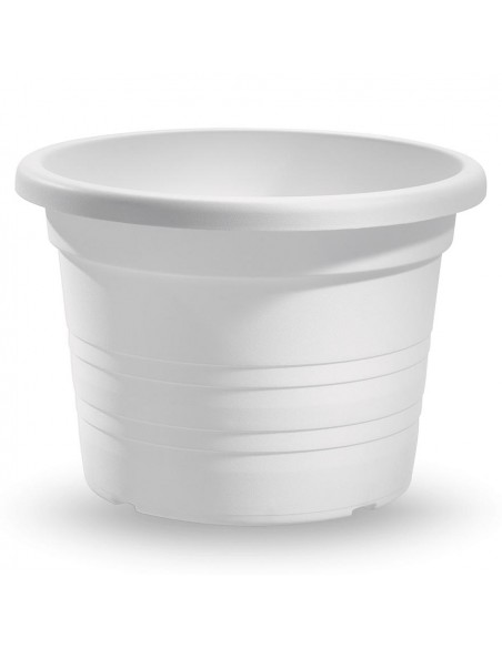 VASO CILINDRO ANTRACITE VECA - COLORE BIANCO
