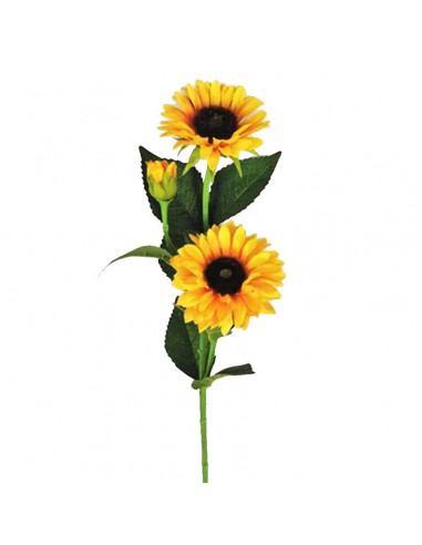 GIRASOLE VAN GOGH YL artificiale fiore stelo 63 cm