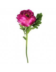 RANUNCOLO X1 BT artificiale fiore stelo 60 cm