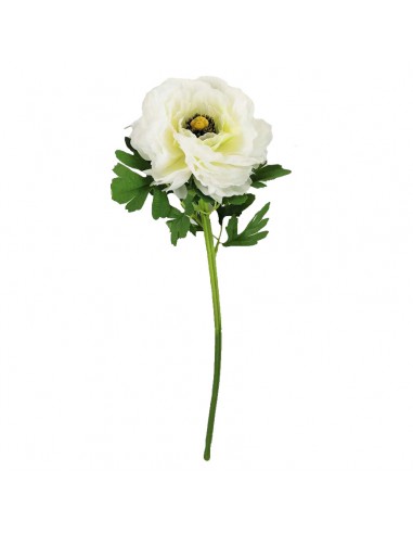RANUNCOLO X1CR artificiale fiore stelo 60 cm