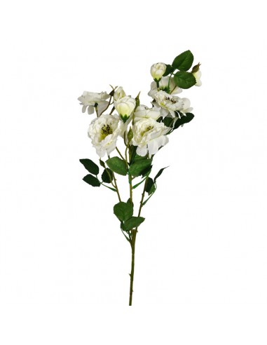 PEONIA  SPRAY X 4 fiori CR artificiale fiore stelo 90 cm