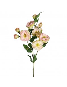 ROSA CANINA LTPK artificiale fiore stelo 70 cm
