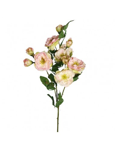 ROSA CANINA LTPK artificiale fiore stelo 70 cm