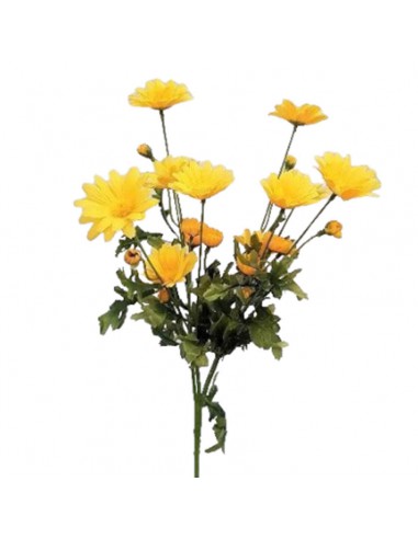 DAISY X 4 YL artificiale fiore stelo 66 cm