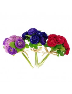 "DAISY" MAZZETTO ASSORTITI RDPU artificiale fiore 18 cm