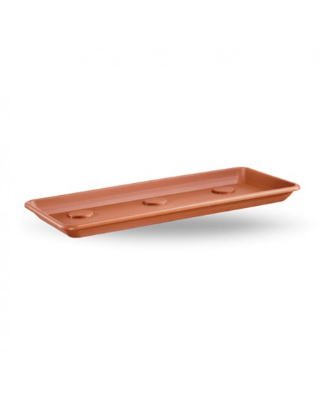SOTTOFIORIERA RETTANGOLARE ANTHEA TERRACOTTA