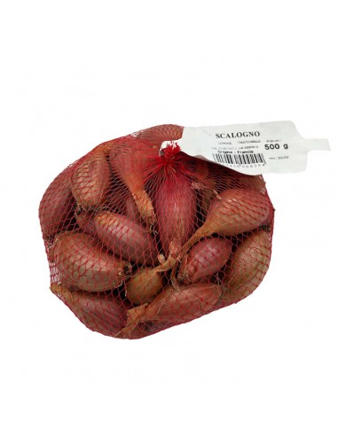 Bulbi di AGLIO SCALOGNO ROSSO confezione da 500 grammi