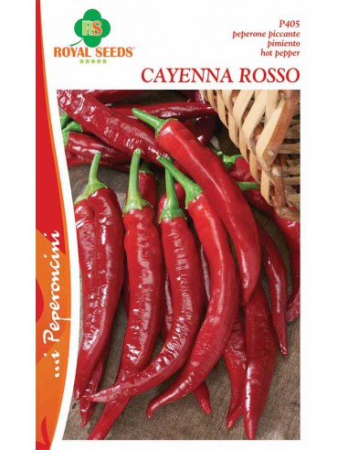 PEPERONCINO PICCANTE CAYENNA ROSSO MAXI