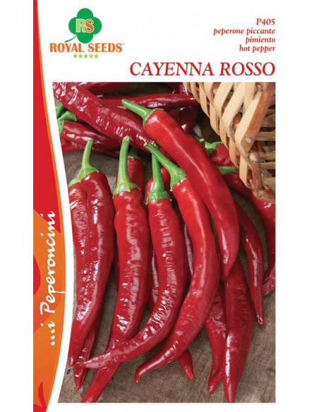 PEPERONCINO PICCANTE CAYENNA ROSSO MAXI