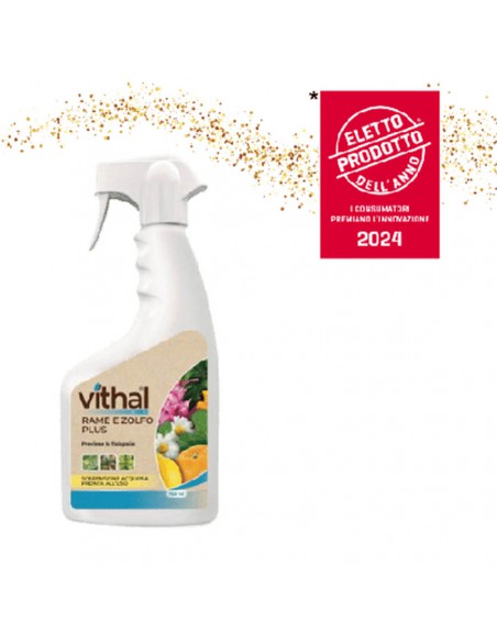 INTEGRATORE BIO RAME E ZOLFO PLUS FUNGHICIDA 750 ML