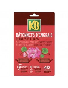 CONCIME IN BASTONCINI KB PER PIANTE FIORITE 40 PZ