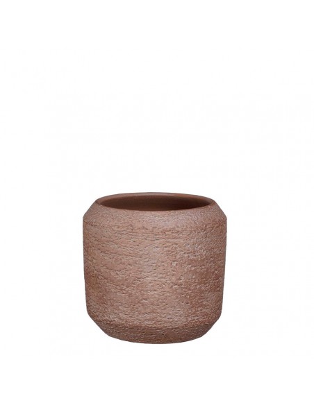 COPRIVASO AMADORA POT ROUND D. BROWN 18 CM