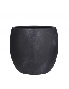 COPRIVASO CERAMICA LESTER BLACK STONE 38CM