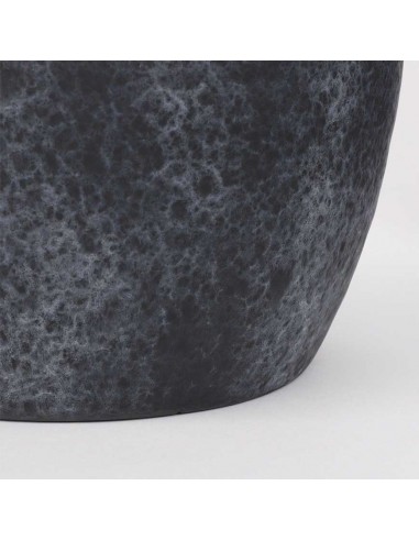 COPRIVASO CERAMICA LESTER BLACK STONE 38CM