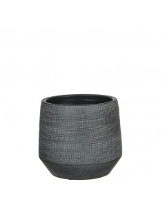 COPRIVASO GUIDO POT ROUND GREY  H17XD19CM