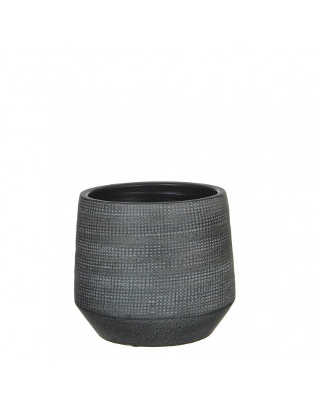 COPRIVASO GUIDO POT ROUND GREY  H17XD19CM