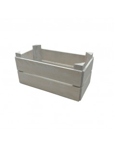 CASSETTINA DUE VASI NORRIS LEGNO colore grigio 2