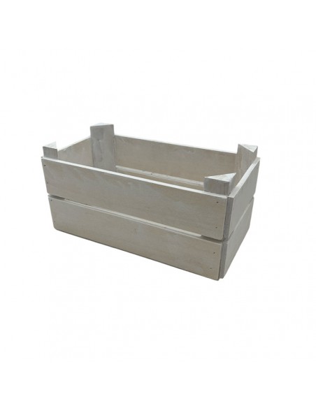 CASSETTINA DUE VASI NORRIS LEGNO colore grigio