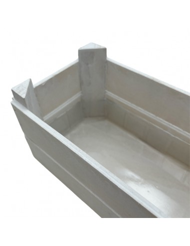 CASSETTINA DUE VASI NORRIS LEGNO colore grigio