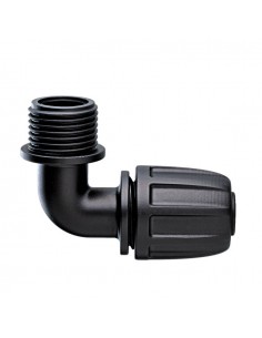GOMITO PER TUBO 16 MM - FILETTO M. 1/2"