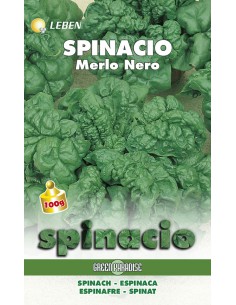 SEMI SPINACIO MERLO NERO GR.100
