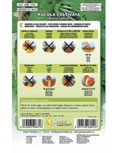 SEMI RUCOLA COLTIVATA Sapore deciso, perfetta per insalate 2